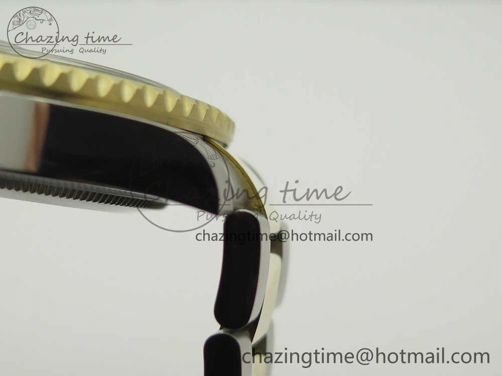 Original GMT-Master II 116713 LN Black Ceramic Thick YG Wrapped 904L Steel 1:1 Noob Best Edition A3187 (Correct Hand Stack) 3304