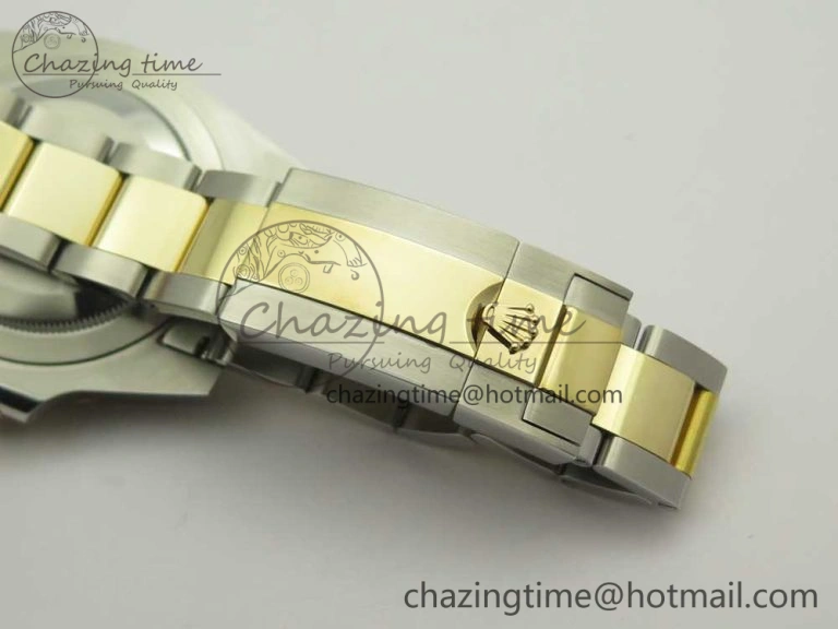 Original GMT-Master II 116713 LN Black Ceramic Thick YG Wrapped 904L Steel 1:1 Noob Best Edition A3187 (Correct Hand Stack) 3304