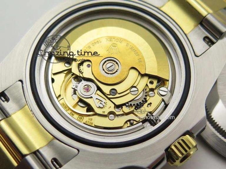 GMT-Master II 116713 LN Bp-Maker Best Edition YG Wrapped Bezel Black Dial On SS YG Bracelet ETA Stylish 3987