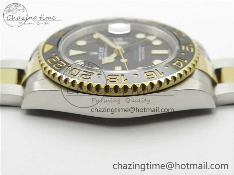 GMT-Master II 116713 Two Tone SS YG 904L Steel ARF 1:1 Best Edition SH3186 CHS Sleek 2924