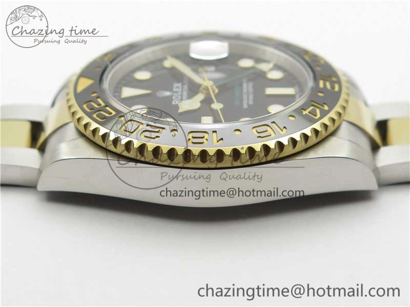 GMT-Master II 116713 Two Tone SS YG 904L Steel ARF 1:1 Best Edition SH3186 CHS Sleek 2924