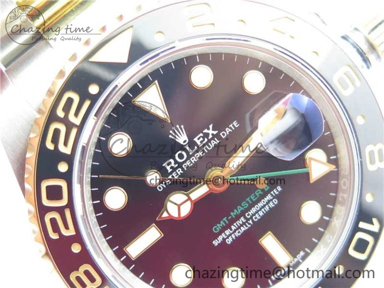 GMT-Master II 116713 Two Tone SS YG 904L Steel ARF 1:1 Best Edition SH3186 CHS Sleek 2924