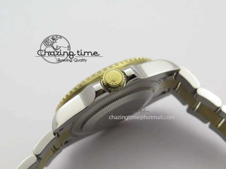 TimelessDesign GMT-Master II 116713LN SS YG Bp-Maker Black Dial Ceramic Bezel On SS YG Bracelet A 3772