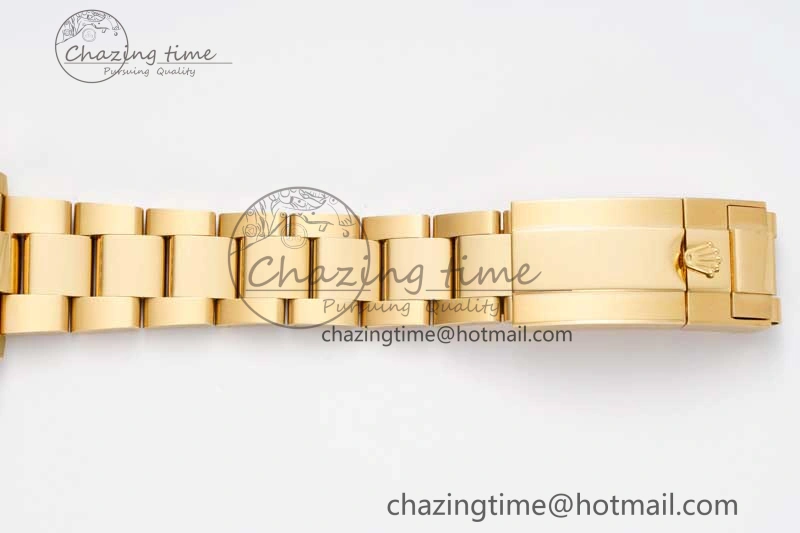 GMT Master II 116718 LN 904L SS APF 1:1 Best Edition Green Dial on YG Bracelet VR3186 CHS Snug 2036