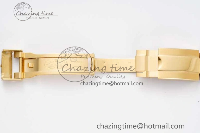 GMT Master II 116718 LN 904L SS APF 1:1 Best Edition Green Dial on YG Bracelet VR3186 CHS Snug 2036