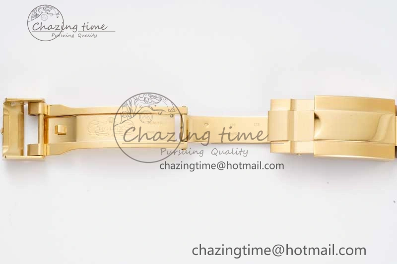 GMT Master II 116718 LN 904L SS APF 1:1 Best Edition Green Dial on YG Bracelet VR3186 CHS Snug 2036
