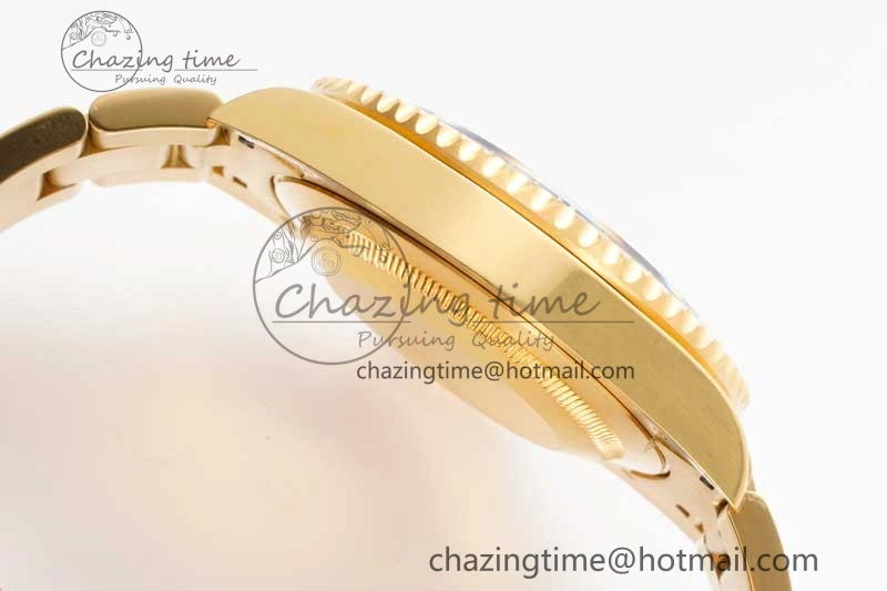 GMT Master II 116718 LN 904L SS APF 1:1 Best Edition Green Dial on YG Bracelet VR3186 CHS Snug 2036