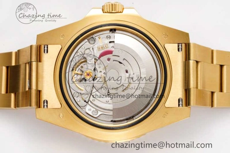 GMT Master II 116718 LN 904L SS APF 1:1 Best Edition Green Dial on YG Bracelet VR3186 CHS Snug 2036
