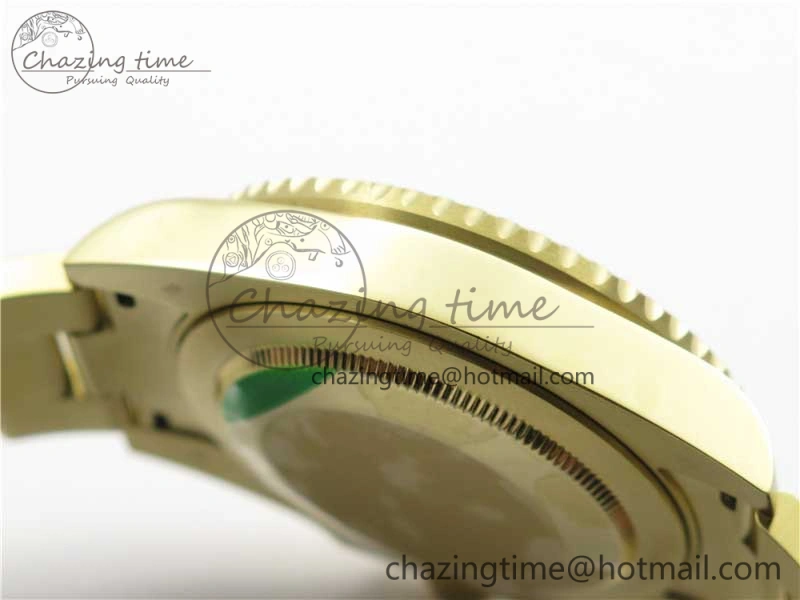 GMT Master II 116718 LN Black Ceramic 316L Steel GMF 1:1 Best Edition Green Dial on YG Bracelet A Fashionable 2960