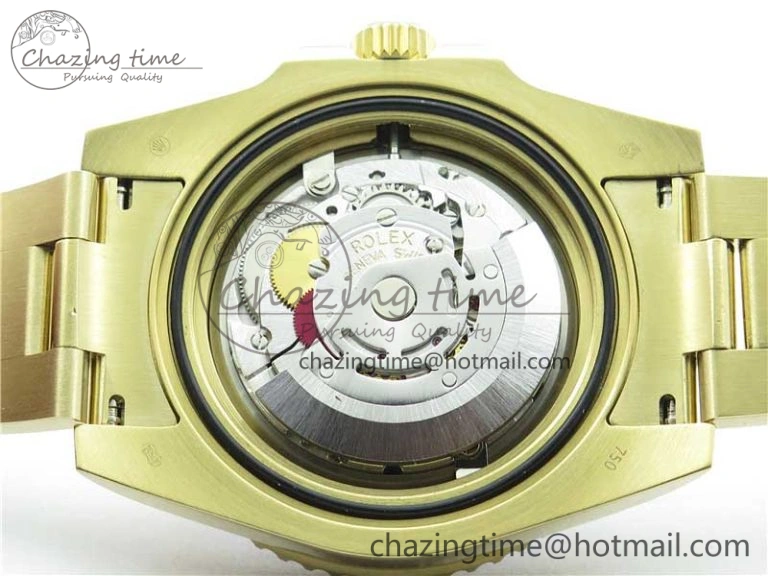 GMT Master II 116718 LN Black Ceramic 316L Steel GMF 1:1 Best Edition Green Dial on YG Bracelet A Fashionable 2960