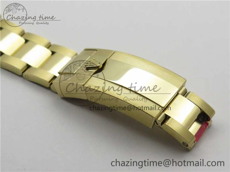 GMT Master II 116718 LN Black Ceramic 316L Steel GMF 1:1 Best Edition Green Dial on YG Bracelet A Fashionable 2960