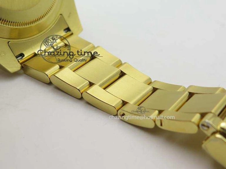 GMT-Master II 116718 LN Bp-Maker Best Edition YG Wrapped Bezel Black Dial On YG Bracelet ETA Stylish 3988