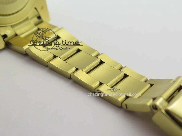 TechFriendly GMT-Master II 116718LN YG Bp-Maker Green Dial Ceramic Bezel On YG Bracelet A 3777