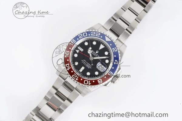 GMT Master II 116719 BLRO 904L SS APF 1:1 Best Edition Black Dial on Oyster Bracelet VR3186 CHS NewStyle 2040