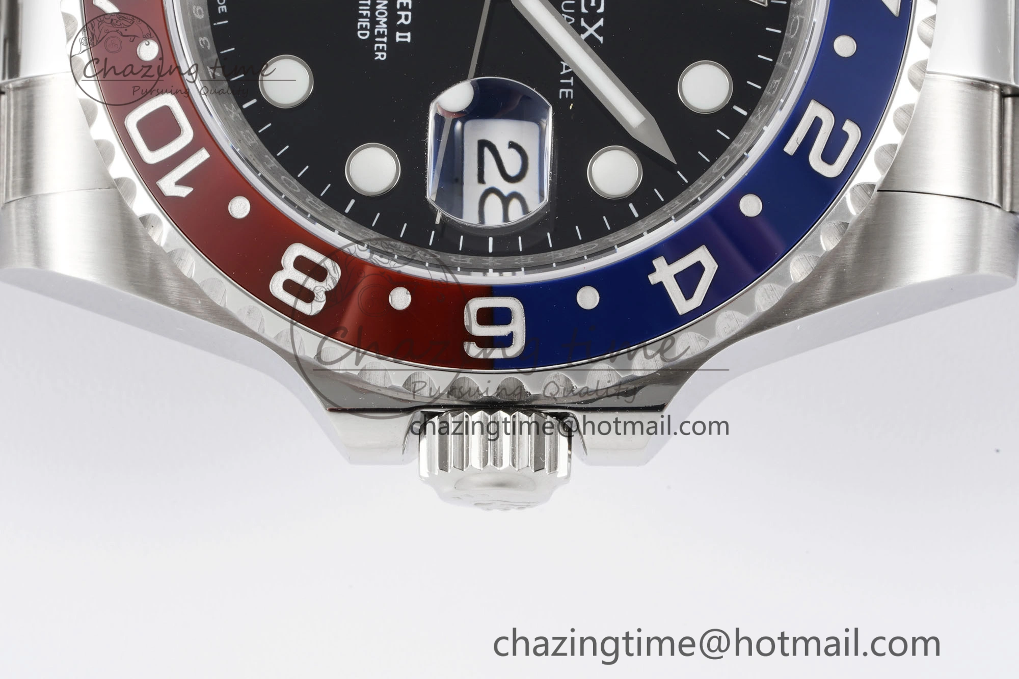 GMT Master II 116719 BLRO 904L SS APF 1:1 Best Edition Black Dial on Oyster Bracelet VR3186 CHS NewStyle 2040