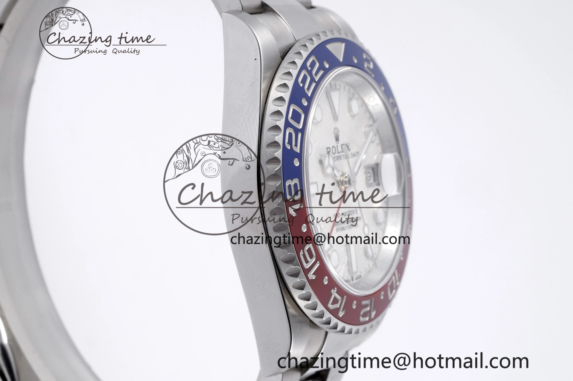 GMT Master II 116719 BLRO 904L SS APF 1:1 Best Edition Meteorite Dial on Oyster Bracelet VR3186 CHS EasyCare 2030