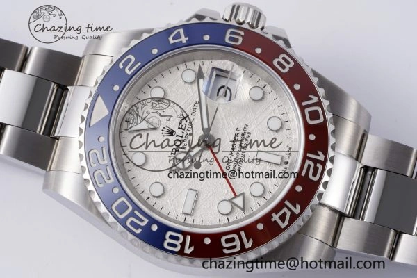 GMT Master II 116719 BLRO 904L SS APF 1:1 Best Edition Meteorite Dial on Oyster Bracelet VR3186 CHS EasyCare 2030