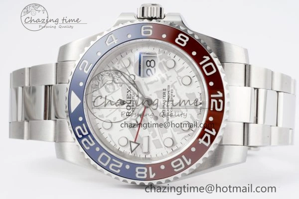 ComfortFit GMT Master II 116719 BLRO 904L SS APF 1:1 Best Edition Meteorite Dial on Oyster Bracelet VR3186 CHS 2044