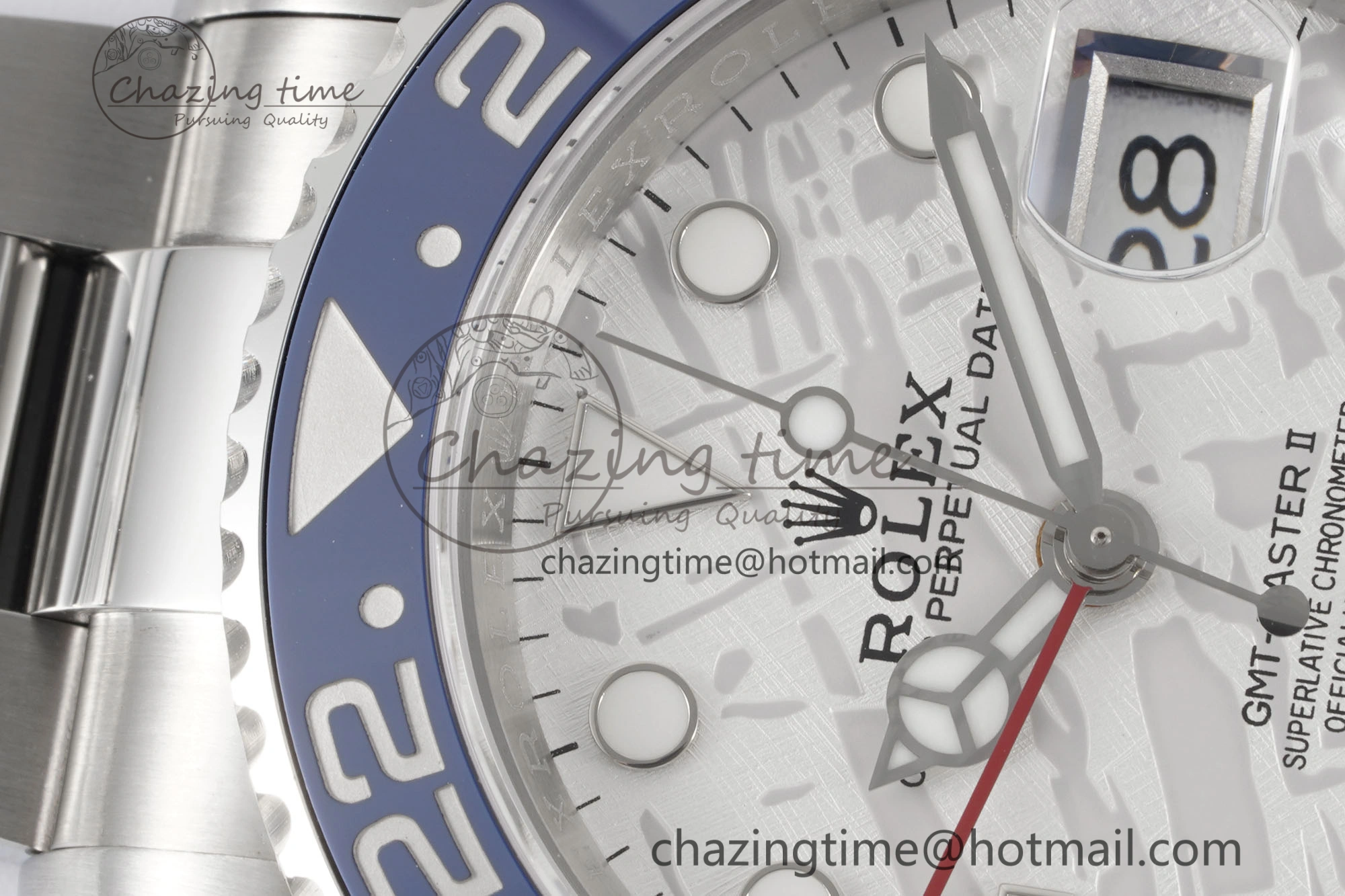 ComfortFit GMT Master II 116719 BLRO 904L SS APF 1:1 Best Edition Meteorite Dial on Oyster Bracelet VR3186 CHS 2044