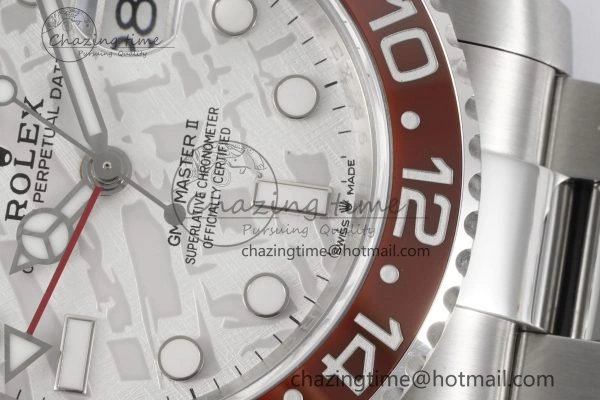ComfortFit GMT Master II 116719 BLRO 904L SS APF 1:1 Best Edition Meteorite Dial on Oyster Bracelet VR3186 CHS 2044