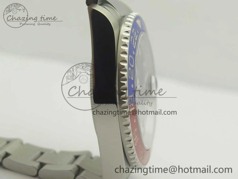 WeatherProof GMT Master II 116719 BLRO Ceramic DJF Best Edition Blue Dial on Bracelet A 3359