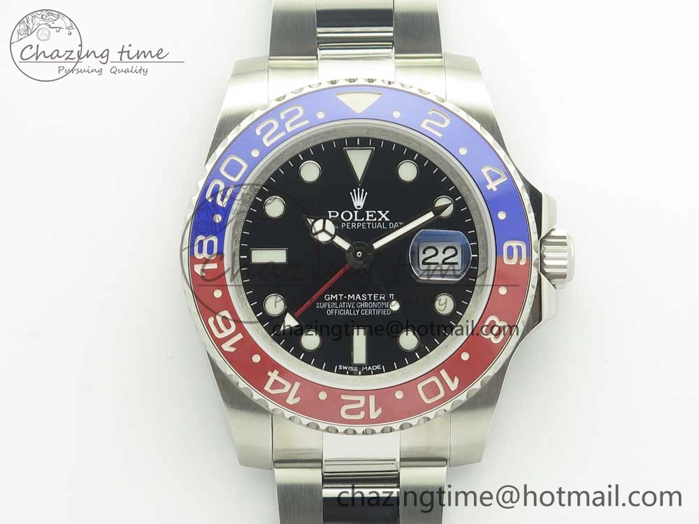 GMT Master II 116719 BLRO Ceramic DJF BestEdition Black Dial on Bracelet A SportInspired 3361