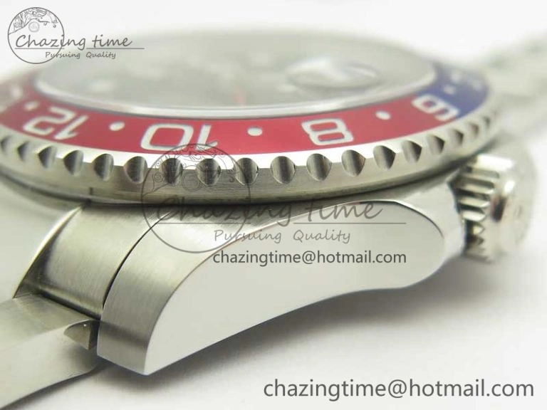 ZipUp GMT Master II 116719 BLRO GMF 904L Steel Edition Black Dial on Bracelet A 3387