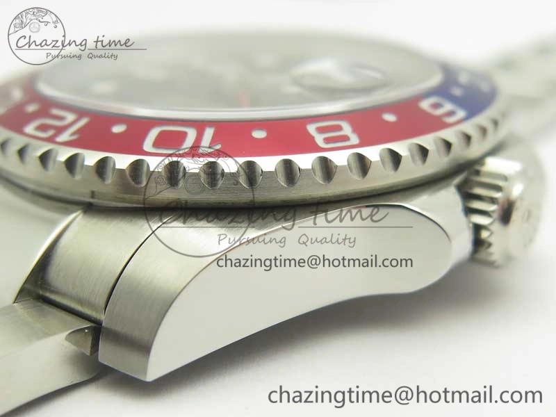 ZipUp GMT Master II 116719 BLRO GMF 904L Steel Edition Black Dial on Bracelet A 3387