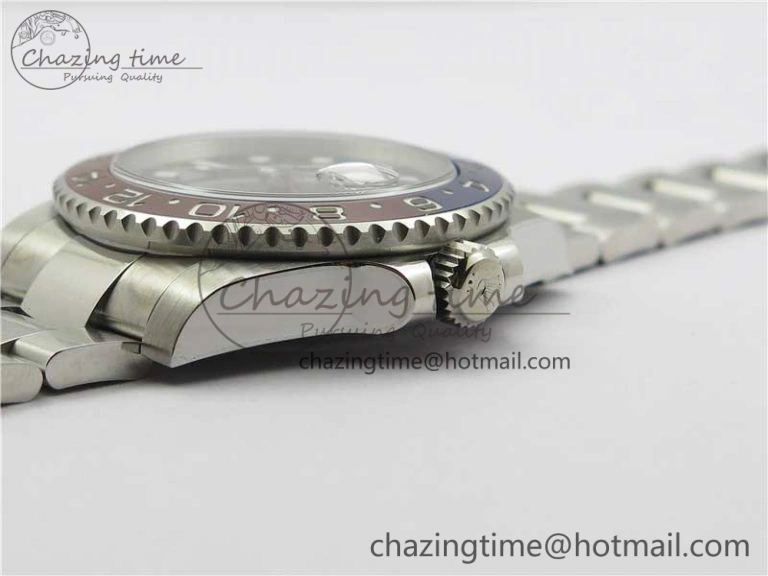 GMT-Master II 116719 BLRO Red Blue Ceramic 904L 1:1 Noob Best Edition Black Dial SA3186 V11 CHS Compact 2872