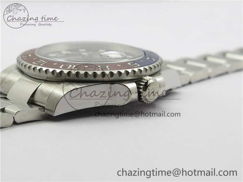 GMT-Master II 116719 BLRO Red Blue Ceramic 904L 1:1 Noob Best Edition Black Dial SA3186 V11 CHS Compact 2872