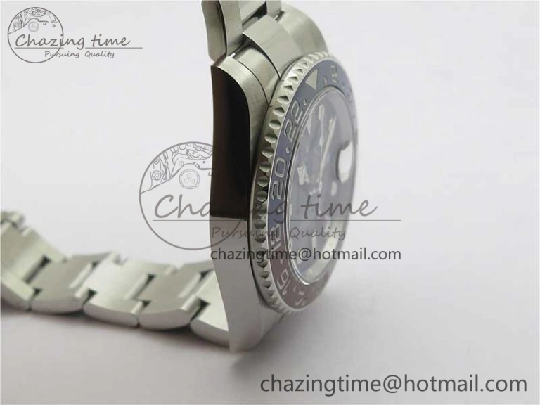 GMT-Master II 116719 BLRO Red Blue Ceramic 904L 1:1 Noob Best Edition Black Dial SA3186 V11 CHS Compact 2872