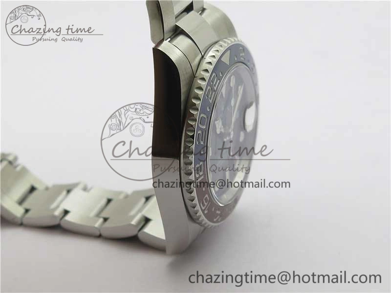 GMT-Master II 116719 BLRO Red Blue Ceramic 904L 1:1 Noob Best Edition Black Dial SA3186 V11 CHS Compact 2872