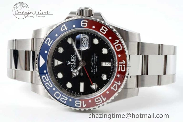 GMT-Master II 116719 BLRO Red Blue Ceramic 904L Steel APSF 1:1 Best Edition Black Dial VR3186 CHS StreetReady 2379