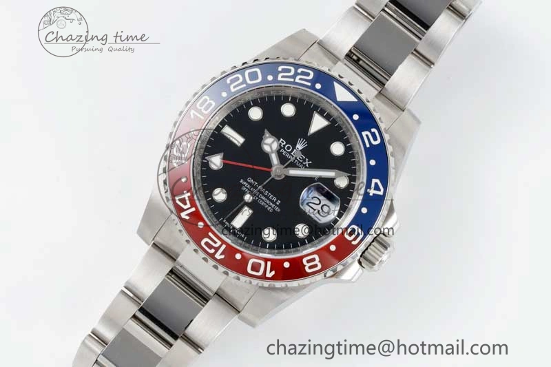 GMT-Master II 116719 BLRO Red Blue Ceramic 904L Steel APSF 1:1 Best Edition Black Dial VR3186 CHS StreetReady 2379