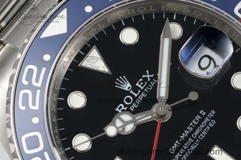 GMT-Master II 116719 BLRO Red Blue Ceramic 904L Steel APSF 1:1 Best Edition Black Dial VR3186 CHS StreetReady 2379