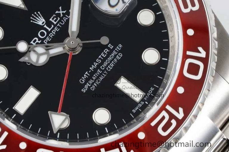 GMT-Master II 116719 BLRO Red Blue Ceramic 904L Steel APSF 1:1 Best Edition Black Dial VR3186 CHS StreetReady 2379