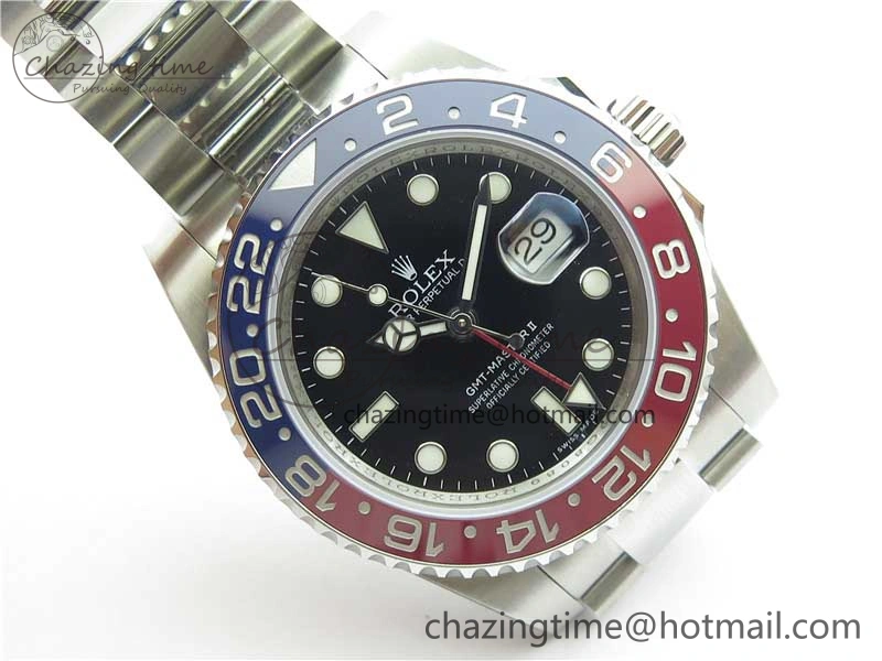 Resilient GMT-Master II 116719 BLRO Red Blue Ceramic 904L Steel VRF 1:1 Best Edition SA3186 CHS MAX Version 2795