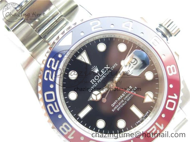Resilient GMT-Master II 116719 BLRO Red Blue Ceramic 904L Steel VRF 1:1 Best Edition SA3186 CHS MAX Version 2795