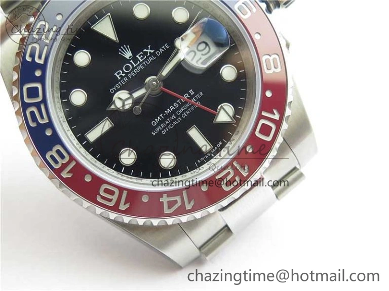 Resilient GMT-Master II 116719 BLRO Red Blue Ceramic 904L Steel VRF 1:1 Best Edition SA3186 CHS MAX Version 2795