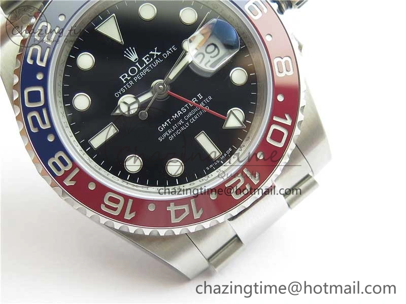 Resilient GMT-Master II 116719 BLRO Red Blue Ceramic 904L Steel VRF 1:1 Best Edition SA3186 CHS MAX Version 2795