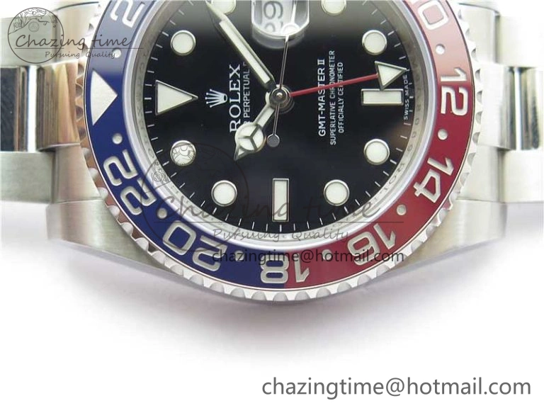 Resilient GMT-Master II 116719 BLRO Red Blue Ceramic 904L Steel VRF 1:1 Best Edition SA3186 CHS MAX Version 2795
