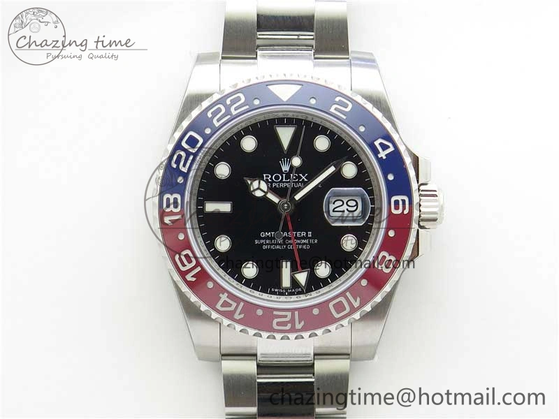 Resilient GMT-Master II 116719 BLRO Red Blue Ceramic 904L Steel VRF 1:1 Best Edition SA3186 CHS MAX Version 2795