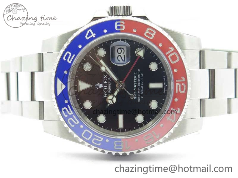 Efficient GMT-Master II 116719 BLRO Red Blue Ceramic 904L Steel VRF 1:1 Best Edition SA3186 CHS 3020
