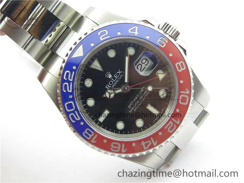 Efficient GMT-Master II 116719 BLRO Red Blue Ceramic 904L Steel VRF 1:1 Best Edition SA3186 CHS 3020