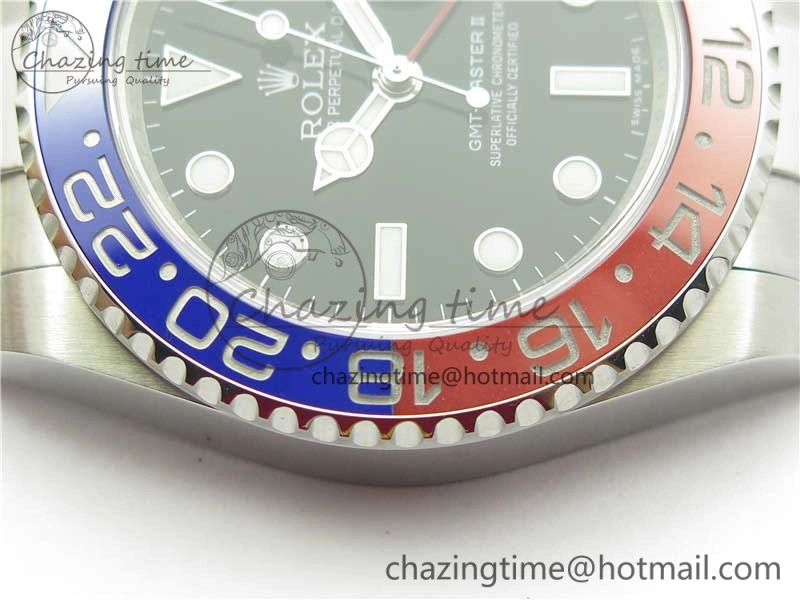 Efficient GMT-Master II 116719 BLRO Red Blue Ceramic 904L Steel VRF 1:1 Best Edition SA3186 CHS 3020