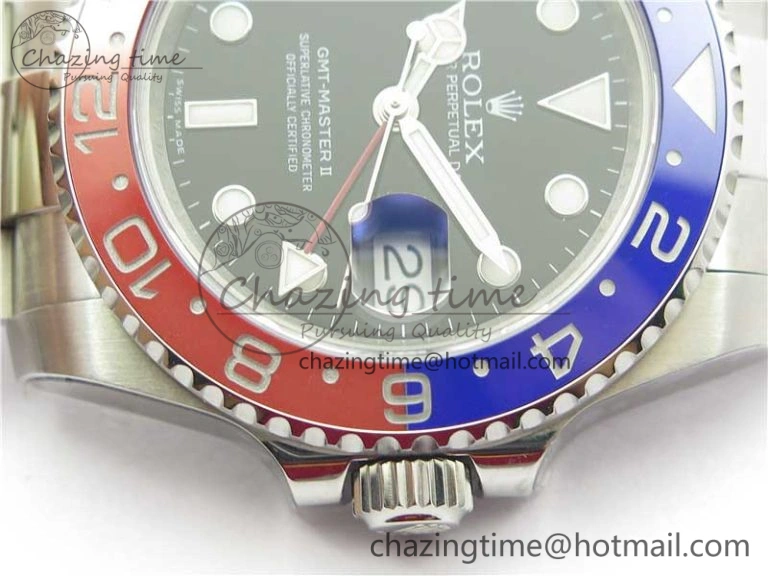 Efficient GMT-Master II 116719 BLRO Red Blue Ceramic 904L Steel VRF 1:1 Best Edition SA3186 CHS 3020
