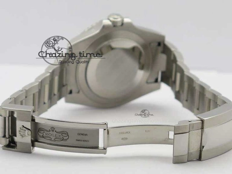 Fashionable GMT-Master II 116759 SS Bp-Maker Black Ruby Crystal Black Dial On SS Bracelet A 3767