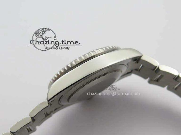 Breathable GMT-Master II 116759 SS Bp-Maker Black Ruby Crystal Diamond Dial On SS Bracelet A 3766