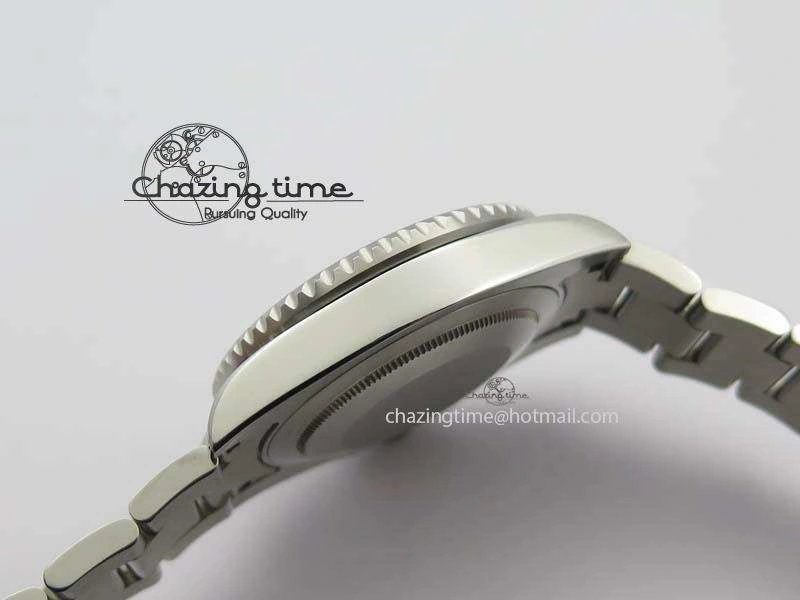 Breathable GMT-Master II 116759 SS Bp-Maker Black Ruby Crystal Diamond Dial On SS Bracelet A 3766
