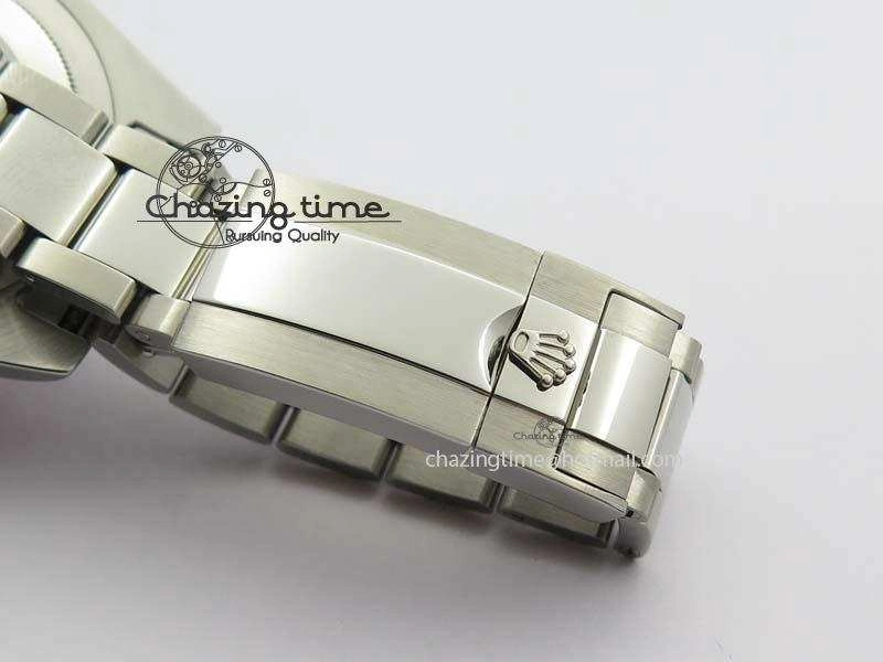 Breathable GMT-Master II 116759 SS Bp-Maker Black Ruby Crystal Diamond Dial On SS Bracelet A 3766